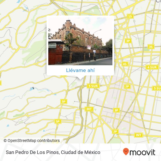 Mapa de San Pedro De Los Pinos
