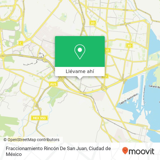 Mapa de Fraccionamiento Rincón De San Juan