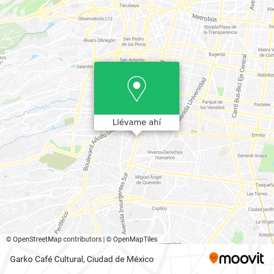 Mapa de Garko Café Cultural