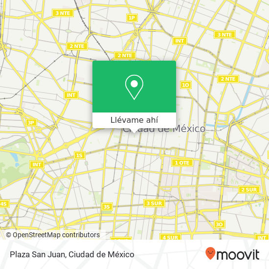 Mapa de Plaza San Juan