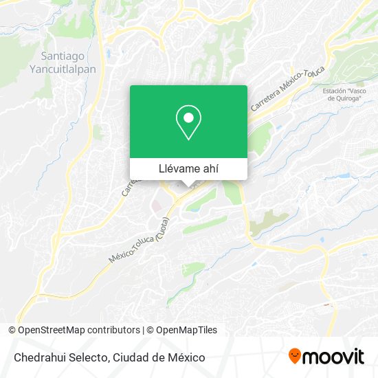 Mapa de Chedrahui Selecto