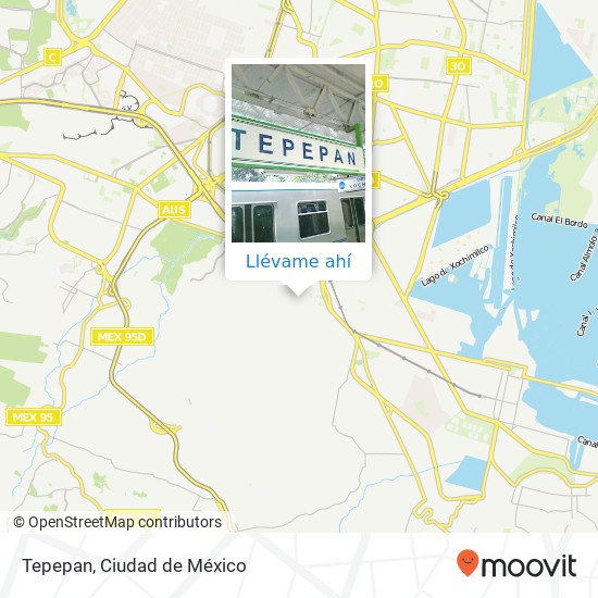 Mapa de Tepepan