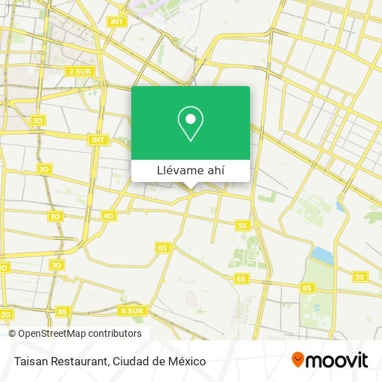 Mapa de Taisan Restaurant