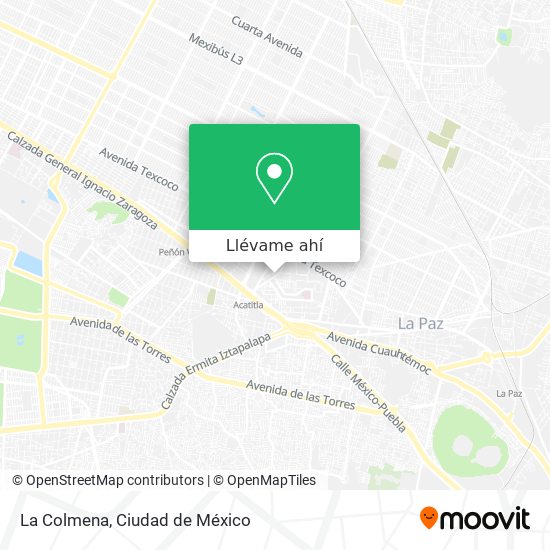 Cómo llegar a La Colmena en Iztapalapa en Autobús o Metro?