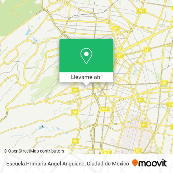 Mapa de Escuela Primaria Ángel Anguiano