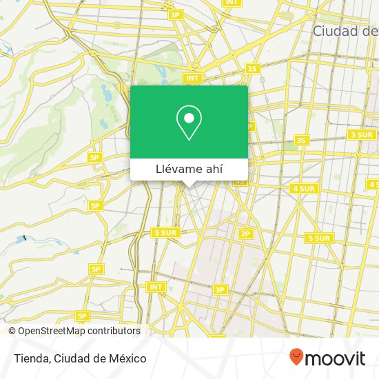 Mapa de Tienda