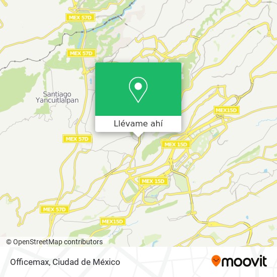 Mapa de Officemax