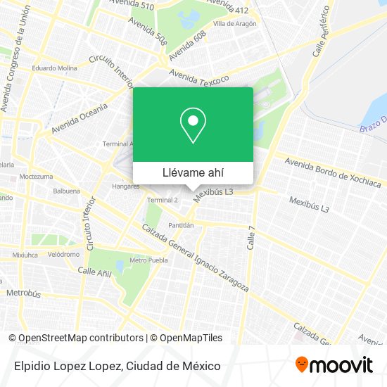 Mapa de Elpidio Lopez Lopez