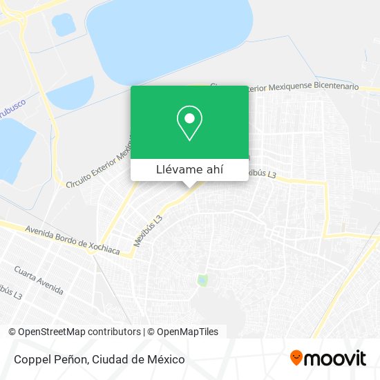 Mapa de Coppel Peñon