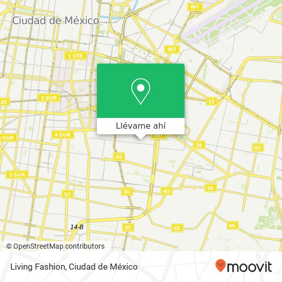 Mapa de Living Fashion