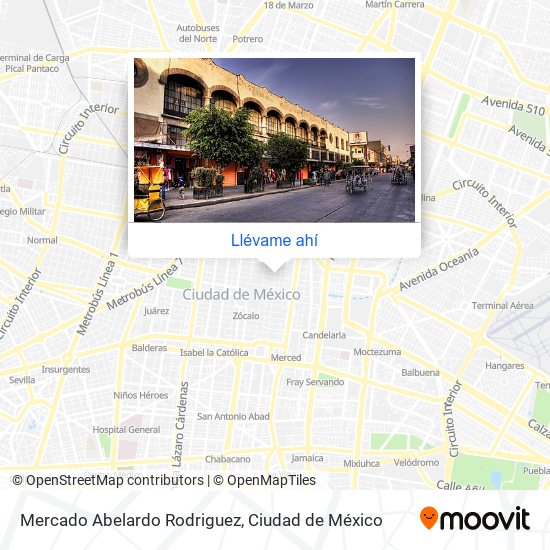 Mapa de Mercado Abelardo Rodriguez