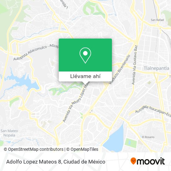 Mapa de Adolfo Lopez Mateos 8