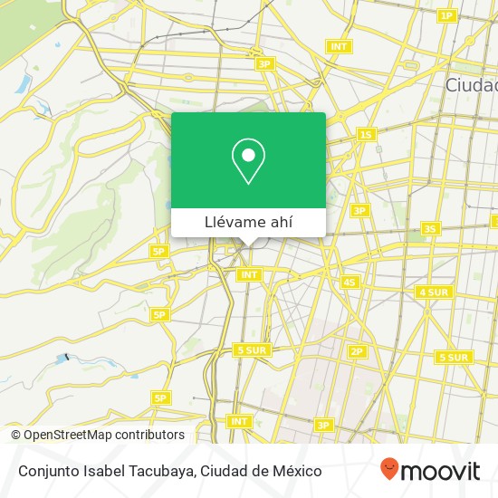 Mapa de Conjunto Isabel Tacubaya