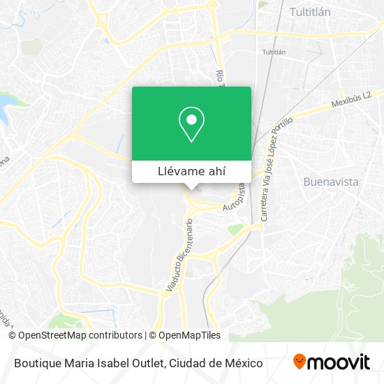 Cómo llegar a Boutique Maria Outlet en Cuautitlán Autobús?