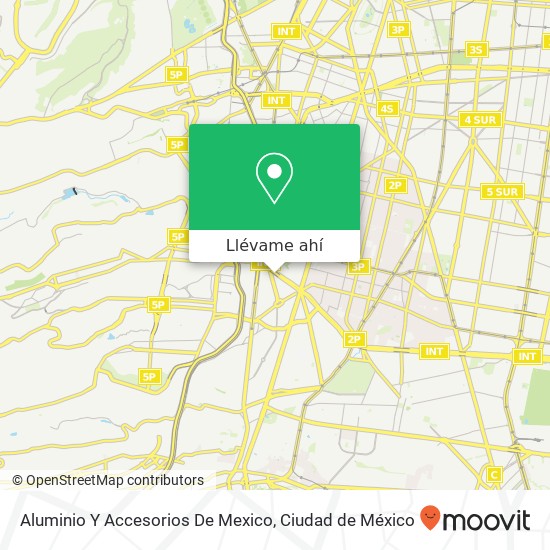 Mapa de Aluminio Y Accesorios De Mexico