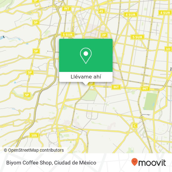 Mapa de Biyom Coffee Shop