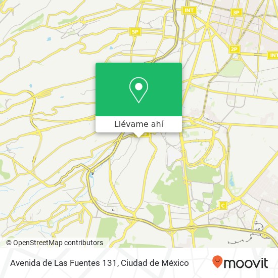 Mapa de Avenida de Las Fuentes 131