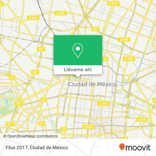 Mapa de Filux 2017