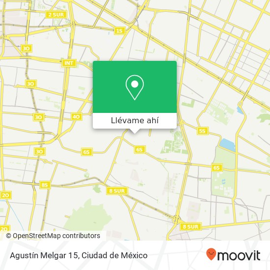 Mapa de Agustín Melgar 15