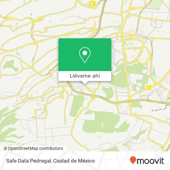 Mapa de Safe Data Pedregal