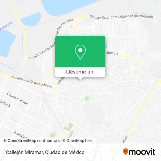 Mapa de Callejón Miramar