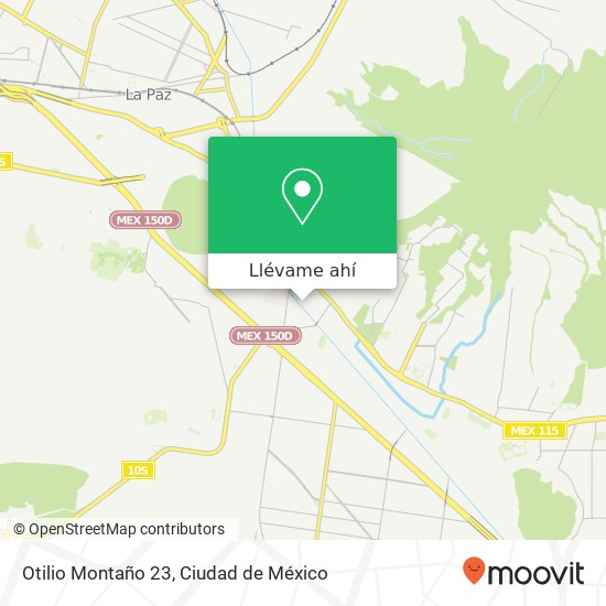 Mapa de Otilio Montaño 23