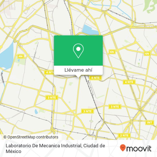 Mapa de Laboratorio De Mecanica Industrial