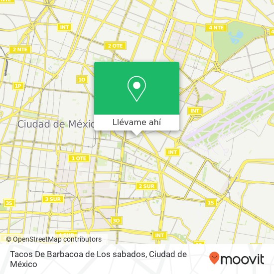 Mapa de Tacos De Barbacoa de Los sabados