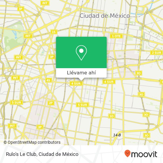 Mapa de Rulo's Le Club