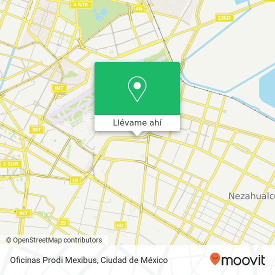 Mapa de Oficinas Prodi Mexibus