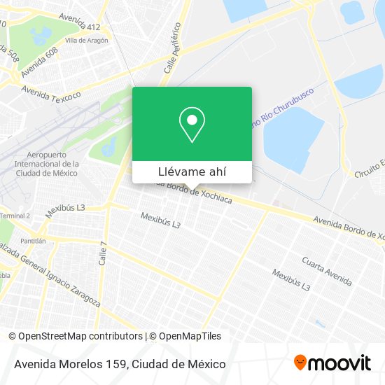 Mapa de Avenida Morelos 159
