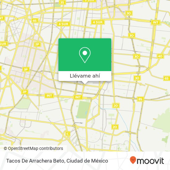 Mapa de Tacos De Arrachera Beto