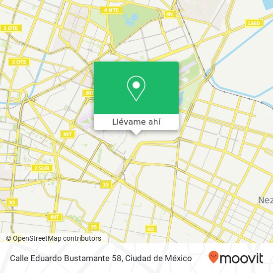 Mapa de Calle Eduardo Bustamante 58