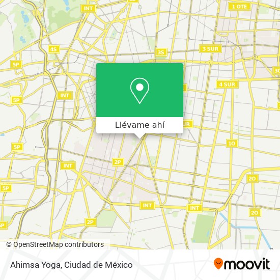 Mapa de Ahimsa Yoga