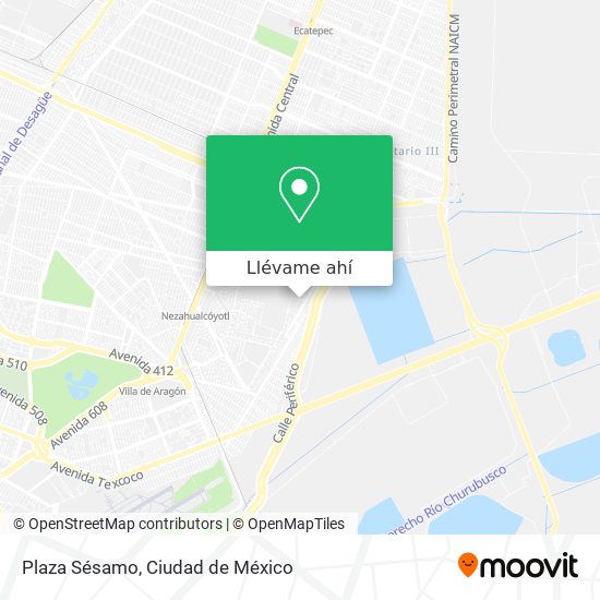 Mapa de Plaza Sésamo