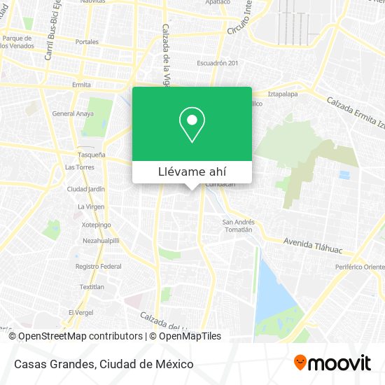 Cómo llegar a Casas Grandes en Benito Juárez en Autobús?