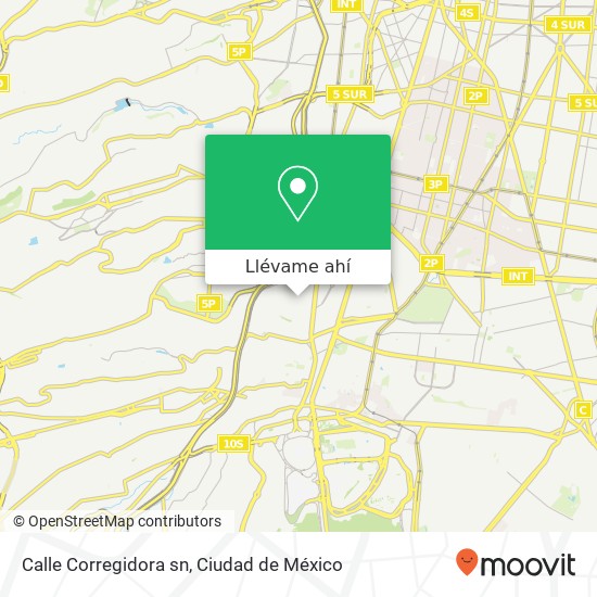 Mapa de Calle Corregidora sn