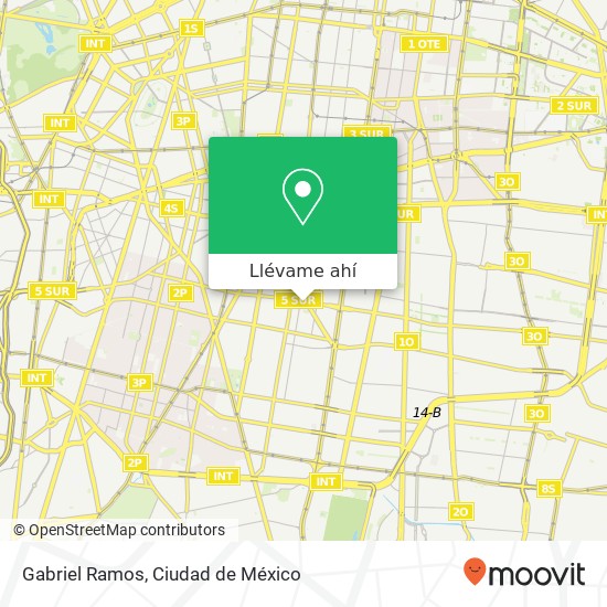 Mapa de Gabriel Ramos
