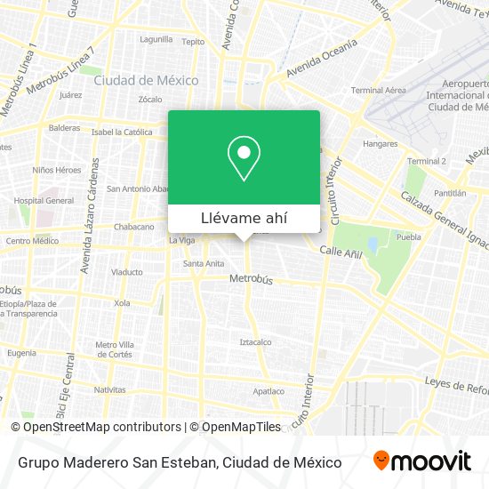 Mapa de Grupo Maderero San Esteban