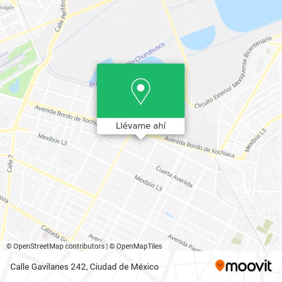 Mapa de Calle Gavilanes 242