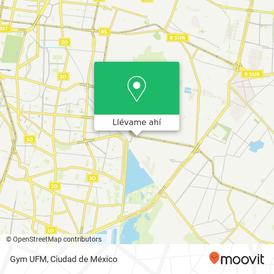 Mapa de Gym UFM