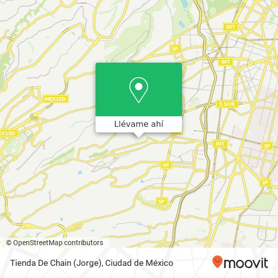 Mapa de Tienda De Chain (Jorge)