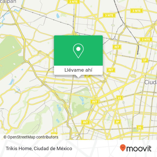 Mapa de Trikis Home