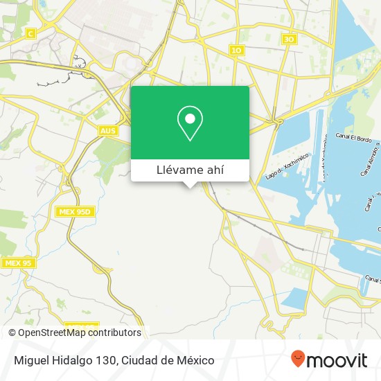 Mapa de Miguel Hidalgo 130