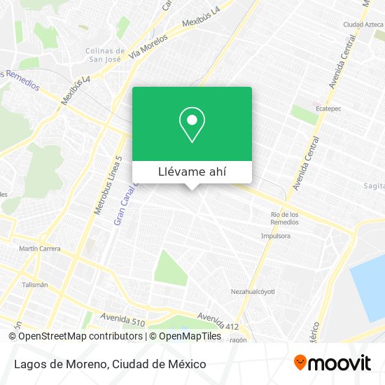 Cómo llegar a Lagos de Moreno en Tlalnepantla en Autobús o Metro?