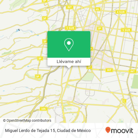 Mapa de Miguel Lerdo de Tejada 15