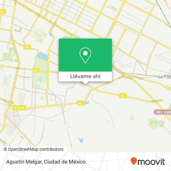 Mapa de Agustín Melgar