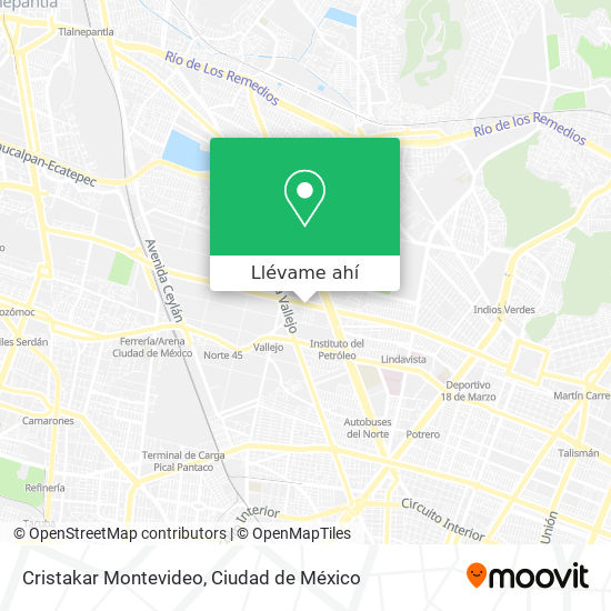 Mapa de Cristakar Montevideo