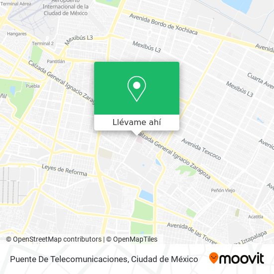 Mapa de Puente De Telecomunicaciones