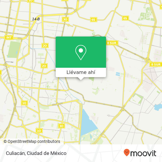 Mapa de Culiacán